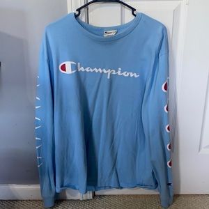 Men’s Larger Champion Long Sleeve Shirt